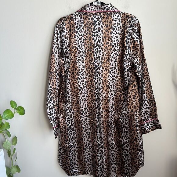 Maidenform Leopard Nightgown L  - Picture 5 of 6